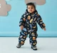 Зимовий комбінезон "Діно жовті" Decoza Moms (zimk104110-OP001-pl016) 104-110 см - зображення 4