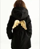 Парка черная BLACK ANGEL gold Decoza Moms (parka9298-O072-pl016KRZ) 92-98 см - изображение 2