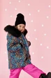 Зимняя парка-траснформер "Зебра" Decoza moms (parkazim146152-OP31-pl016) 146-152 cм - изображение 3