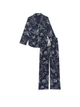 Піжама (сорочка + штани) Victoria's Secret Flannel Long Pj set Noir Navy Pegasus XS - зображення 3