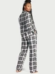 Піжама (сорочка + штани) Victoria's Secret Flannel Long Pajama White S Біла в клітинку - зображення 2