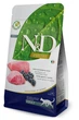 Сухой беззерновой корм для взрослых кошек Farmina N&D Grain Free Prime Lamb & Blueberry Adult с ягненком и черникой 1.5 кг (156415) - изображение 1