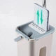Швабра з відром і самовіджимом Тріумф, Spin Mop 360, швабра лента - зображення 2