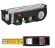 Лазерний рівень із вбудованою рулеткою FIXIT Laser Level Pro 3 4в1 рулетка лінійка для універсального побутового використання - изображение 2