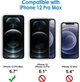 Захисне скло JETech 2 шт для iPhone 12 Pro Max 6.7-дюйм - зображення 2