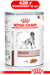 Вологий корм Royal Canin Hepatic дієтичний корм для собак при захворюваннях печінки 420г КОМПЛЕКТ 12шт - зображення 1