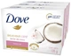Упаковка крем-мыла Dove Кокосовое молочко и лепестки жасмина 135 г х 3 шт (4820158264330/8720182998897) - изображение 2
