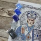 Набор для вышивания бисером иконы ARHIBIS Святой Николай 21х25 см (ЖС-4003) - изображение 3