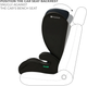 Fotelik samochodowy Kinderkraft i-Spark Czarny (5902533924943) - obraz 9