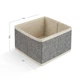 Ящик для хранения МВМ MY HOME 15х15х10 см Светло-серый (TH-29 LIGHT GRAY) - изображение 2