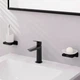 Cмеситель для умывальника однорычажный HANSGROHE Logis черный латунь с донным клапаном 71253670 - изображение 6