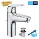 Cмеситель для умывальника однорычажный GROHE QuickFix Swift хром латунь с донным клапаном 24325001 - изображение 5