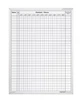 Табель щоденний 11год/30осіб 450x600 Magnetoplan Staff In/Out Planner - изображение 3