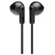 Бездротові навушники вкладиші із мікрофоном JBL T215BT Black (JBLT215BTBLK), закриті, 16 годин автономно. роботи, з мікрофоном, пульт - зображення 3
