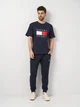 Футболка мужская Tommy Hilfiger 11326.3 2XL (52) Темно-синяя (smt2000000017693) - изображение 2