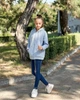 Худі для дівчинки (підлітковий) Носи своє 140 Блакитний (p-12078-133862) - изображение 8
