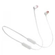 Беспроводные наушники вакуумные с микрофоном JBL Tune 125BT White (JBLT125BTWHT), закрытые, 16 часов автономн. работы, с микрофоном, пульт, голосов. упр-е - изображение 1