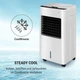 Охолодувач-вентилятор oneConcept Freeze Me 3 в 1 400 м³/год (10033432) - зображення 5