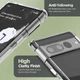 Прозрачный чехол + защитная пленка для Google Pixel 7 Pro Case-Mate Tough - изображение 7
