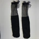 Женские капроновые гольфы с бантиками гетры длинные носки Honey Fashion Accessories 35-39 черный (1-197) - изображение 2