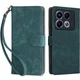 Чехол-книжка Deexe Delta Book для Infinix Note 40 - Green - изображение 1