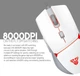 Игровая мышь Fantech VX-7 CRYPTO 60IPS, 15G, 800DPI White - изображение 5