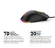 Игровая мышь Fantech VX-6 PHANTOMII 60IPS, 20G, 7200DPI Black - изображение 7