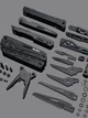 Мультитул ножницы Xiaomi Nextool Black Knight с набором бит (NE20044) Универсальные плоскогубцы 11 в 1 - изображение 4
