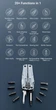 Мультитул складаний 14 в 1 Nextool Sailor Pro NE20045 з набором біт - зображення 4