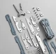 Мини мультитул брелок NexTool Mini Sailor Карманный мультиинструмент с ножницами (NE20156) - изображение 8