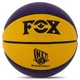 М'яч баскетбольний FoxBall Basketball Net 8977 розмір 7 Yellow-Purple - зображення 1