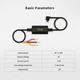 Кабель режима парковки 70mai Hardware Kit/ для видеорегистраторов. Модель: Midrive UP02 - изображение 3