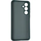Чохол Fiji Full Soft Premium для Samsung Galaxy A35 5G (A356) протиударний бампер з мікрофіброю Dark Green - зображення 3