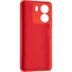 Чохол Fiji Full Soft Premium для Xiaomi Redmi 13C протиударний бампер з мікрофіброю Red - зображення 4