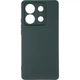Чохол Fiji Full Soft Premium для Xiaomi Redmi Note 13 протиударний бампер з мікрофіброю Dark Green - зображення 2