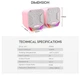 Компьютерные колонки Fantech GS 202 SAKURA EDITION USB Pink - изображение 6
