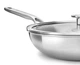 Сковорода з кришкою ВОК KitchenAid MSS CC003254-001 28 см срібляста - зображення 5