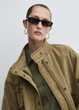 Парка MANGO 67066316-AFRICA-LM Хаки M UA00087 - изображение 6