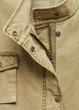 Парка MANGO 67066316-AFRICA-LM Хаки M UA00087 - изображение 8