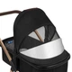 Универсальная коляска 2 в 1 Lionelo AMBER BLACK ONYX - изображение 4