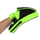 Лапа изогнутая (2шт) Zelart Fight Gear 9057 размер 26x19,5x8см Black-Green - изображение 9