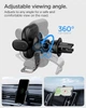 Автодержатель Spigen UTS12W OneTap Universal Wireless Car Charger Mount 15W Black (ACP01279) - изображение 6