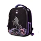 Рюкзак шкільний каркасний ортопедичний для першокласника Yes Magic Unicorn H-100, для дівчаток, чорний (559543) - зображення 12