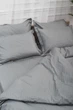 Комплект постільної білизни Moon&Star Satin Stripe «Stripe Gray» Дитячий 110х140 наволочки 2х50х70 (MS-830000211) - зображення 3