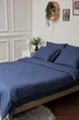Комплект постельного белья Moon&Star Детский 110х140 наволочки 2х40х40 Delfi Blue Satin Stripe (MS-830000172) - изображение 2