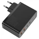 Мережевий зарядний пристрій BASEUS GaN2 Pro Fast Charger 100W 2USB+2Type-C 5A Black - зображення 3