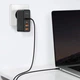Мережевий зарядний пристрій BASEUS GaN2 Pro Fast Charger 100W 2USB+2Type-C 5A Black - зображення 9