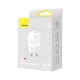 Мережевий зарядний пристрій BASEUS GaN3 Fast Charger 30W 1Type-C PD3.0 3A White - зображення 9