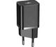 Сетевое зарядное устройство Baseus 20W Super Si Quick Charger 3.0 Power Delivery 3.0 1Type-C 3A Black (CCSUP-B01) - изображение 1