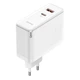 Мережевий зарядний пристрій BASEUS GaN5 Pro Fast Charger 100W 1USB+1Type-C 5A White - зображення 3